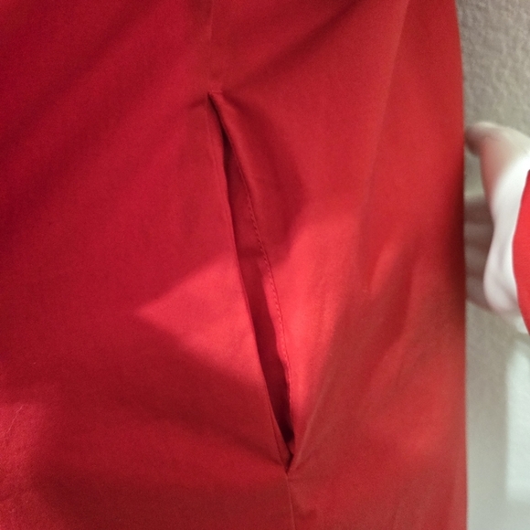 Lafayette 148 Red Tunic Careerwear Top Size S - Picture 13 of 13